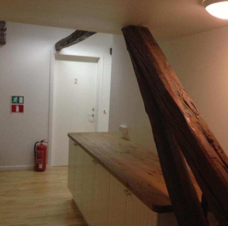 Kirke Saaby Forsamlingshus Motel Eksteriør billede